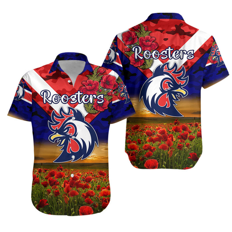 sydney-roosters-anzac-2022-hawaiian-shirt-poppy-flowers-vibes-blue