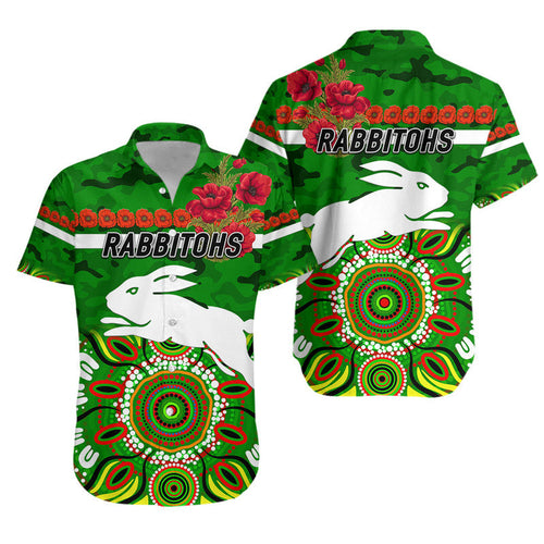 south-sydney-rabbitohs-anzac-2022-hawaiian-shirt-indigenous-vibes-green