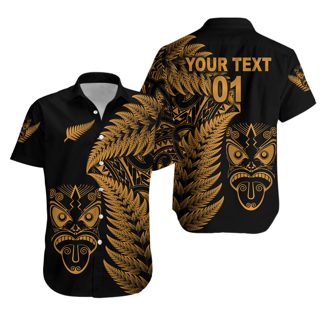 custom-personalised-new-zealand-haka-rugby-maori-hawaiian-shirt-silver-fern-vibes-gold