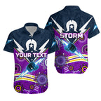 (Custom Personalised) Melbourne Storm Hawaiian Shirt 2021 Naidoc Indigenous LT8 - Vibe Hoodie
