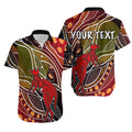 (Custom Personalised)Aboriginal Hawaiian Shirt Kangaroo Australia LT6 - Vibe Hoodie