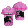Panthers Hawaiian Shirt Aboriginal Dot Patterns Pink Style LT6 - Vibe Hoodie