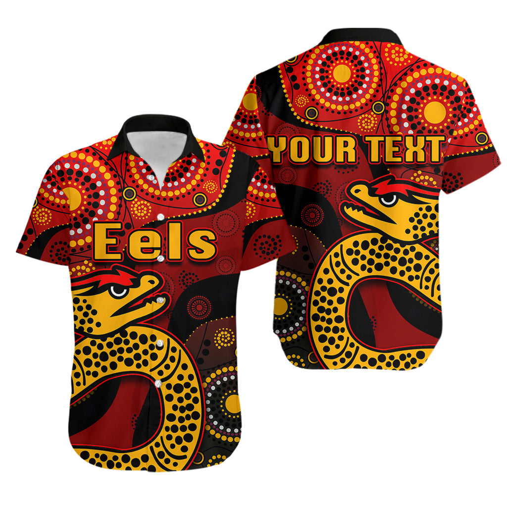 (Custom Personalised)Parramatta Eels Hawaiian Shirt Red Style