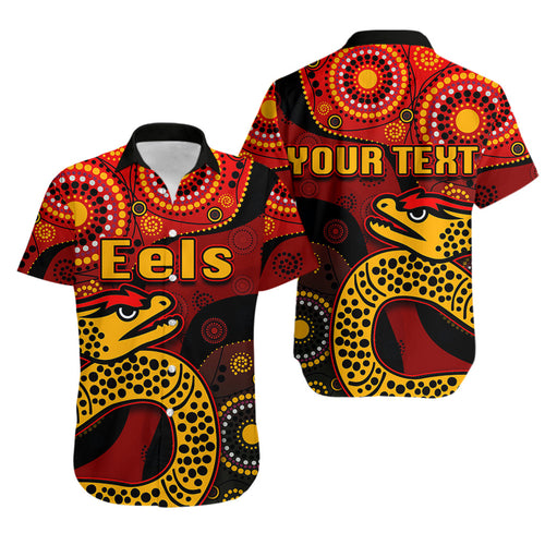 (Custom Personalised)Parramatta Eels Hawaiian Shirt Red Style