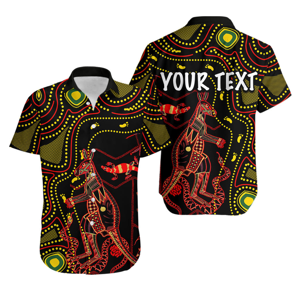 (Custom Personalised)Aboriginal Hawaiian Shirt Animal Australia LT6 - Vibe Hoodie