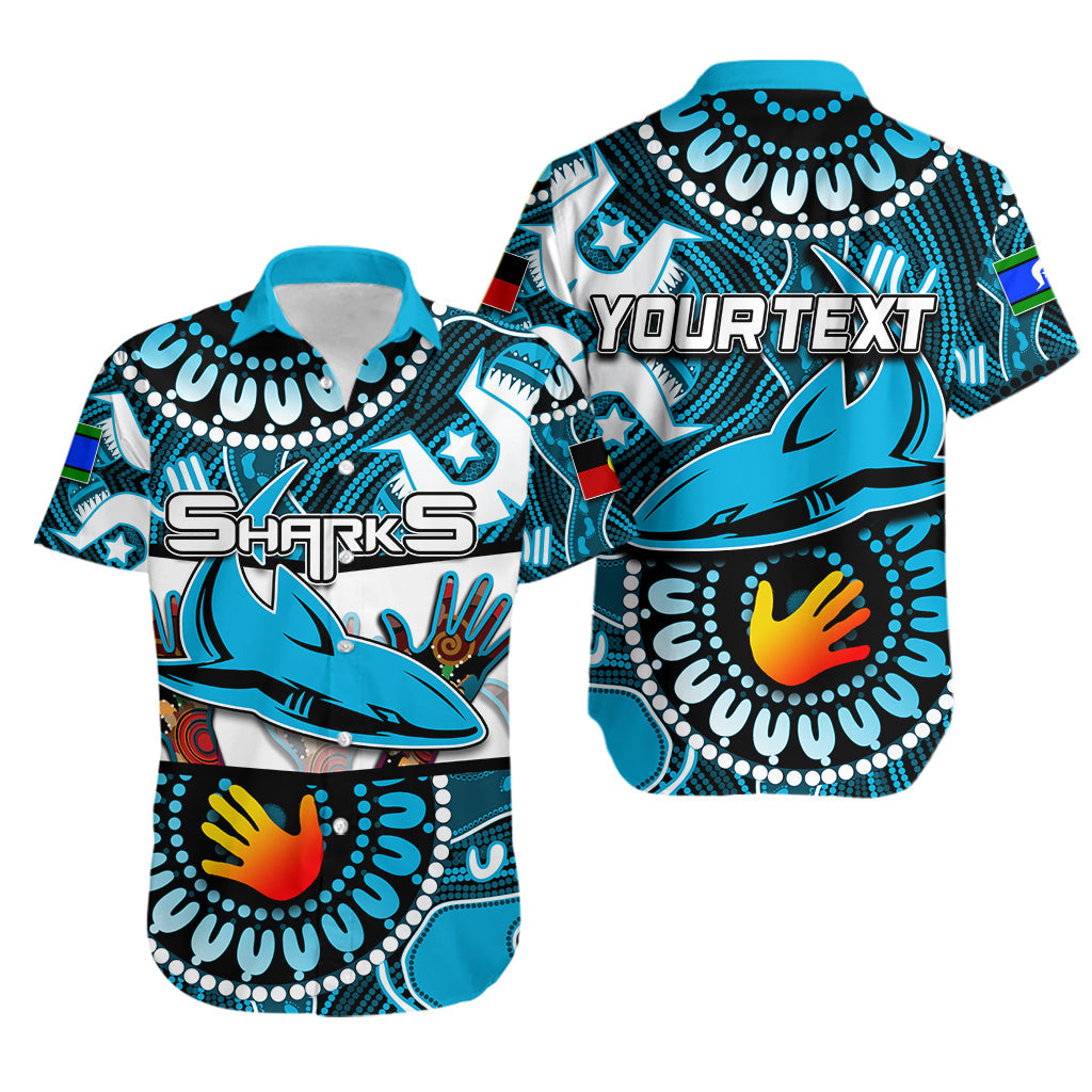 (Custom Personalised) NAIDOC Sharks Hawaiian Shirt Naidoc Patterns LT6 - Vibe Hoodie