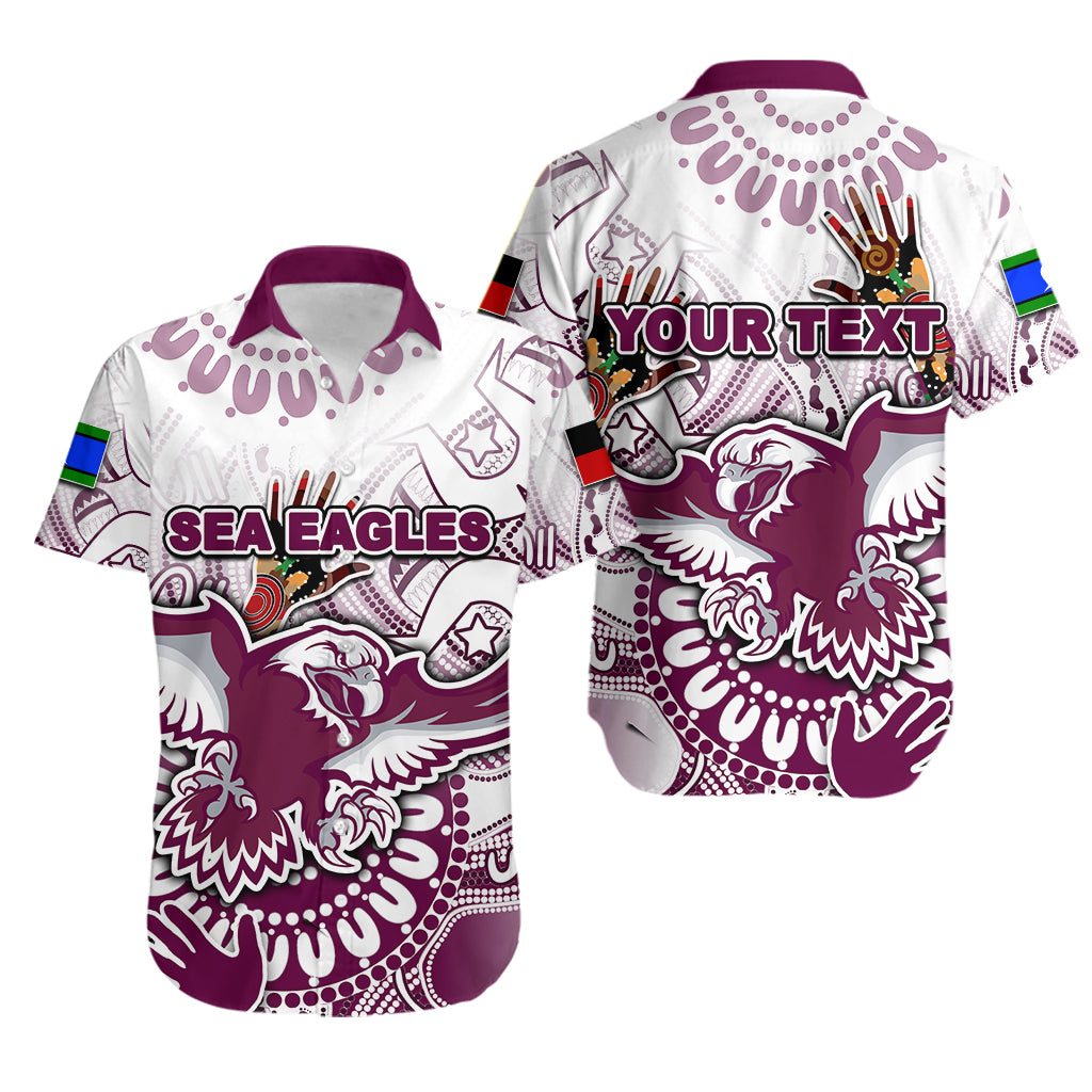 (Custom Personalised) NAIDOC Sea Eagles Hawaiian Shirt NAIDOC Patterns LT6 - Vibe Hoodie