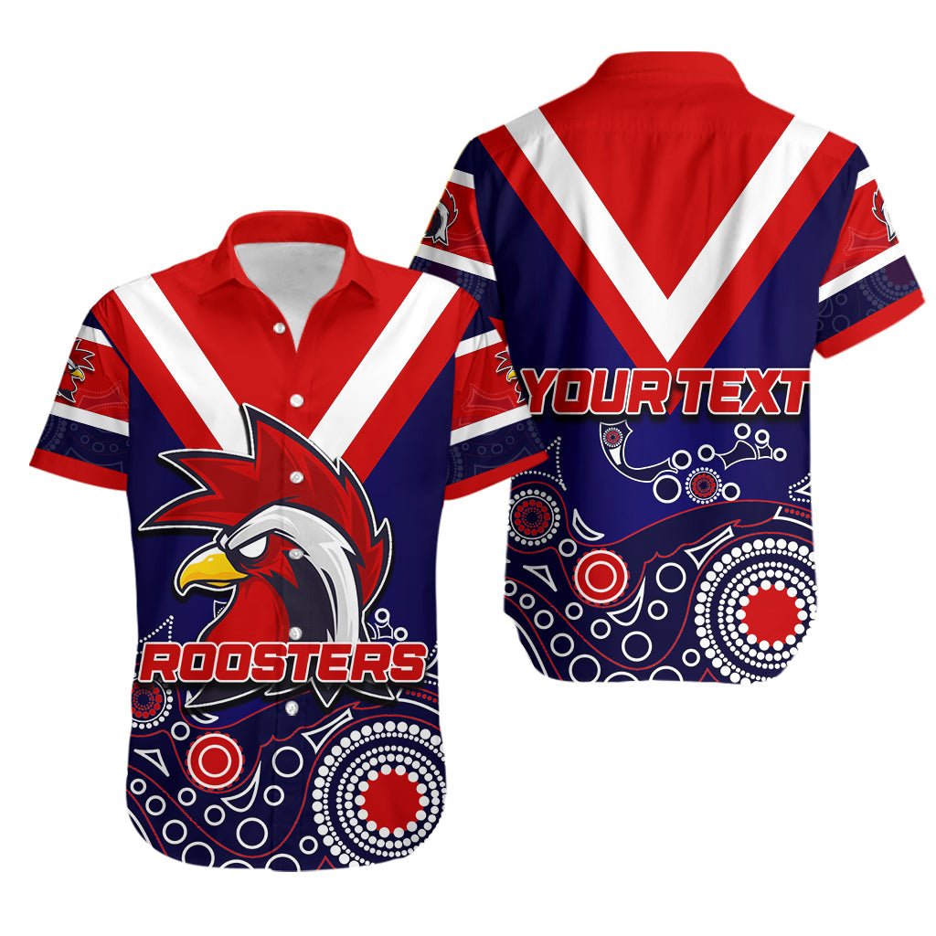 (Custom Personalised)Roosters Hawaiian Shirt Aboriginal LT6 - Vibe Hoodie