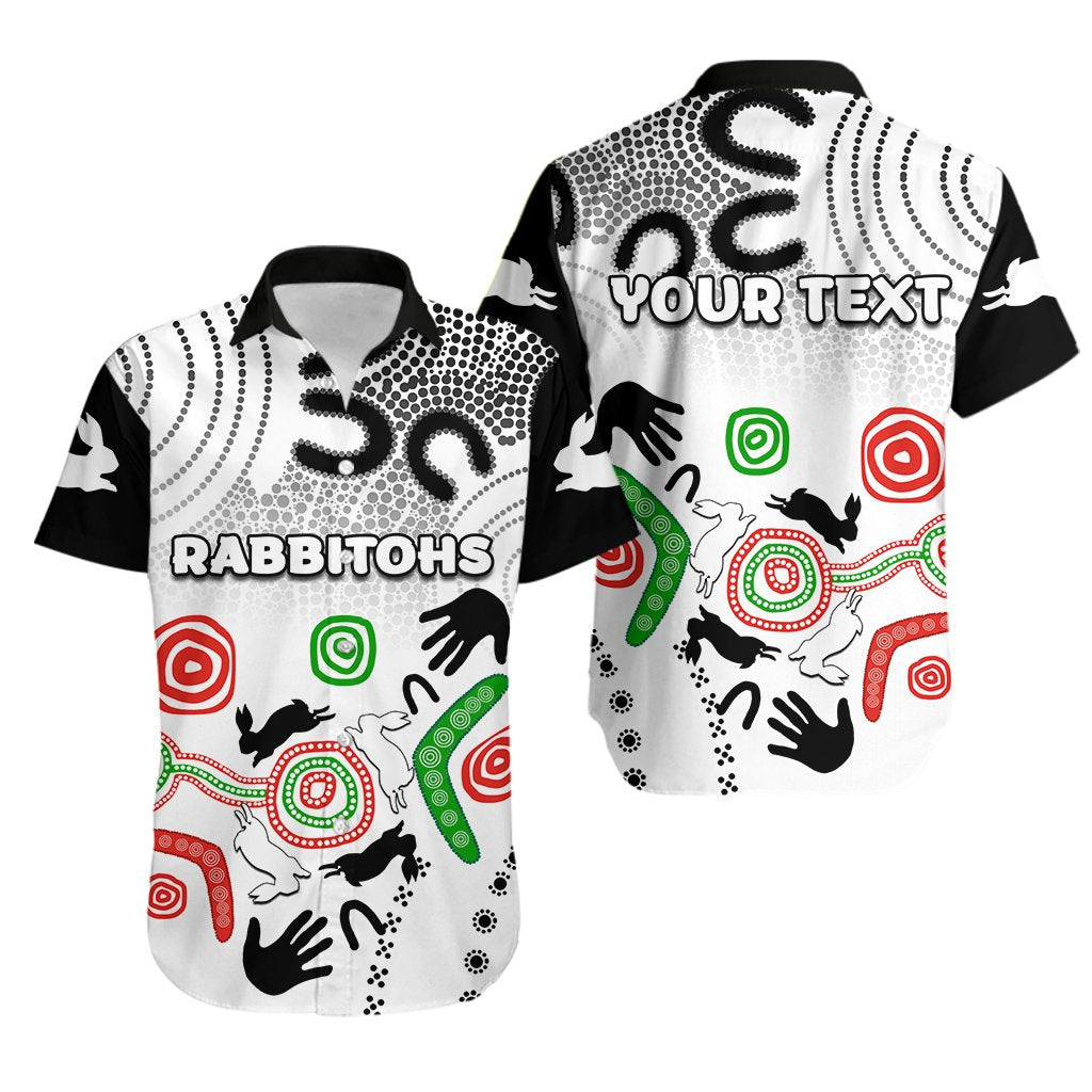 custom-personalised-south-sydney-rabbitohs-indigenous-hawaiian-shirt