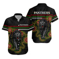 Panthers Indigenous Hawaiian Shirt Version Black Alternate - Vibe Hoodie