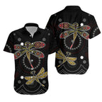 Aboriginal Dot Hawaiian Shirt Butterfly Victory - Vibe Hoodie
