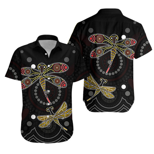 Aboriginal Dot Hawaiian Shirt Butterfly Victory - Vibe Hoodie