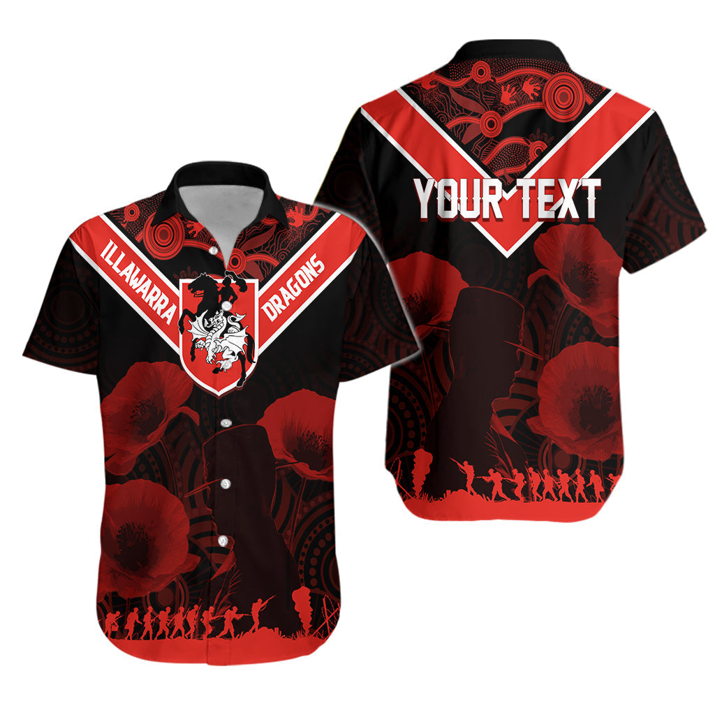 illawarra-dragons-rugby-personalised-hawaiian-shirt-anzac-day-red-poppies