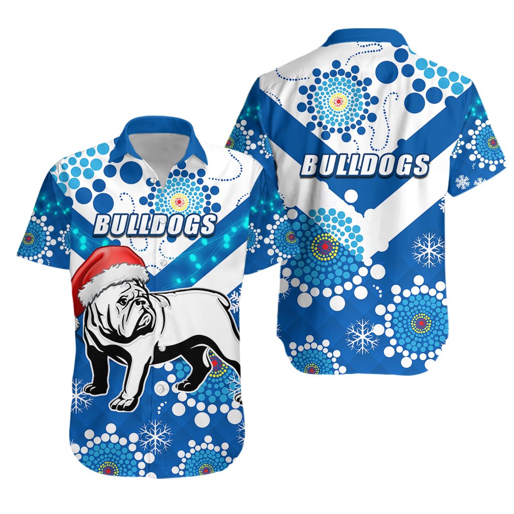 bulldogs-hawaiian-shirt-christmas-light
