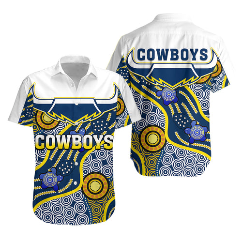 Cowboys Hawaiian Shirt North Queensland Indigenous - Vibe Hoodie