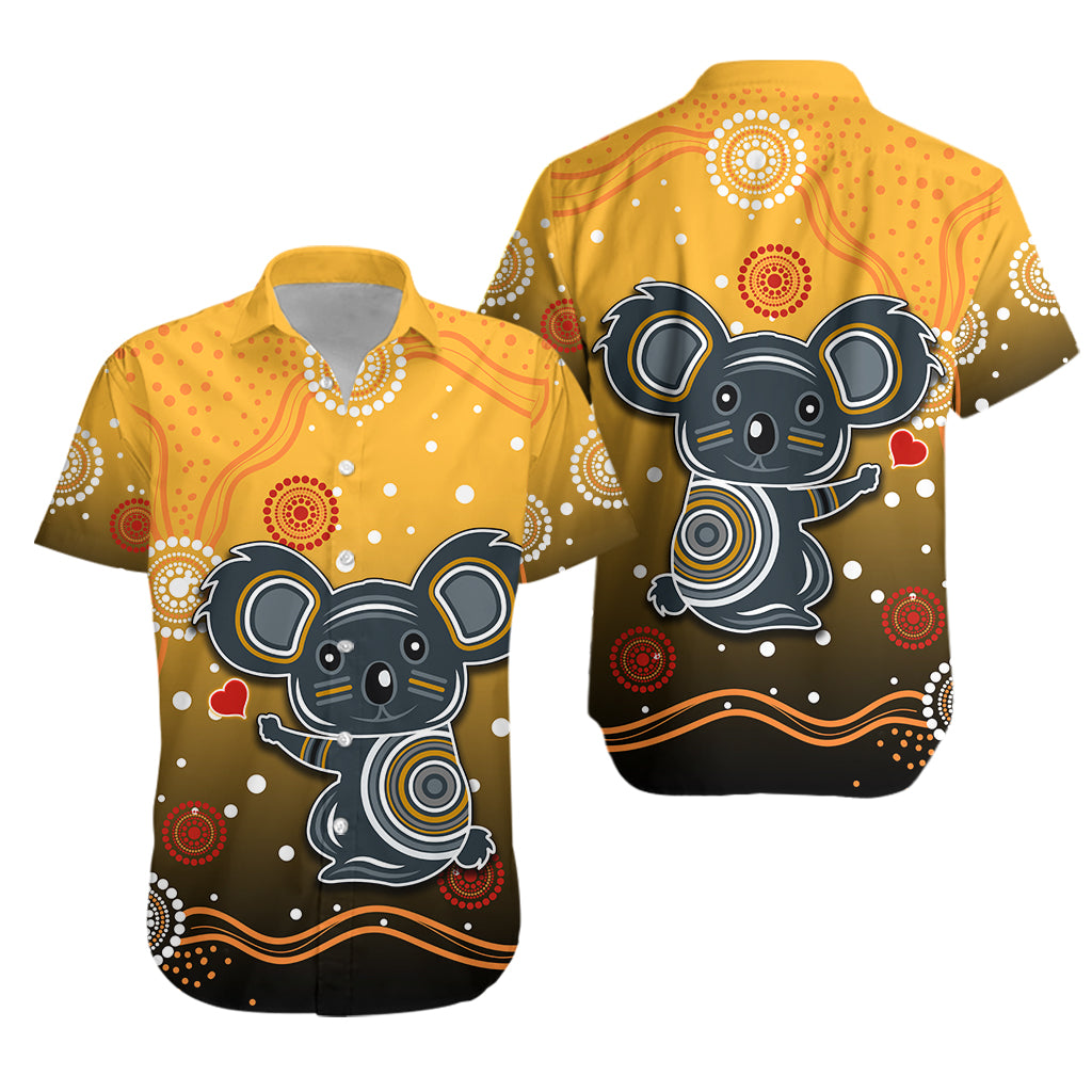 Koala Indigenous Hawaiian Shirt Aboriginal Aussie - Vibe Hoodie