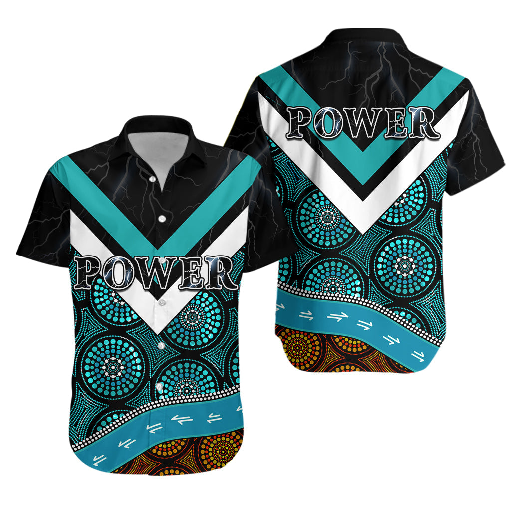 Power Indigenous 2021 Hawaiian Shirt Proud Port Adelaide - Vibe Hoodie
