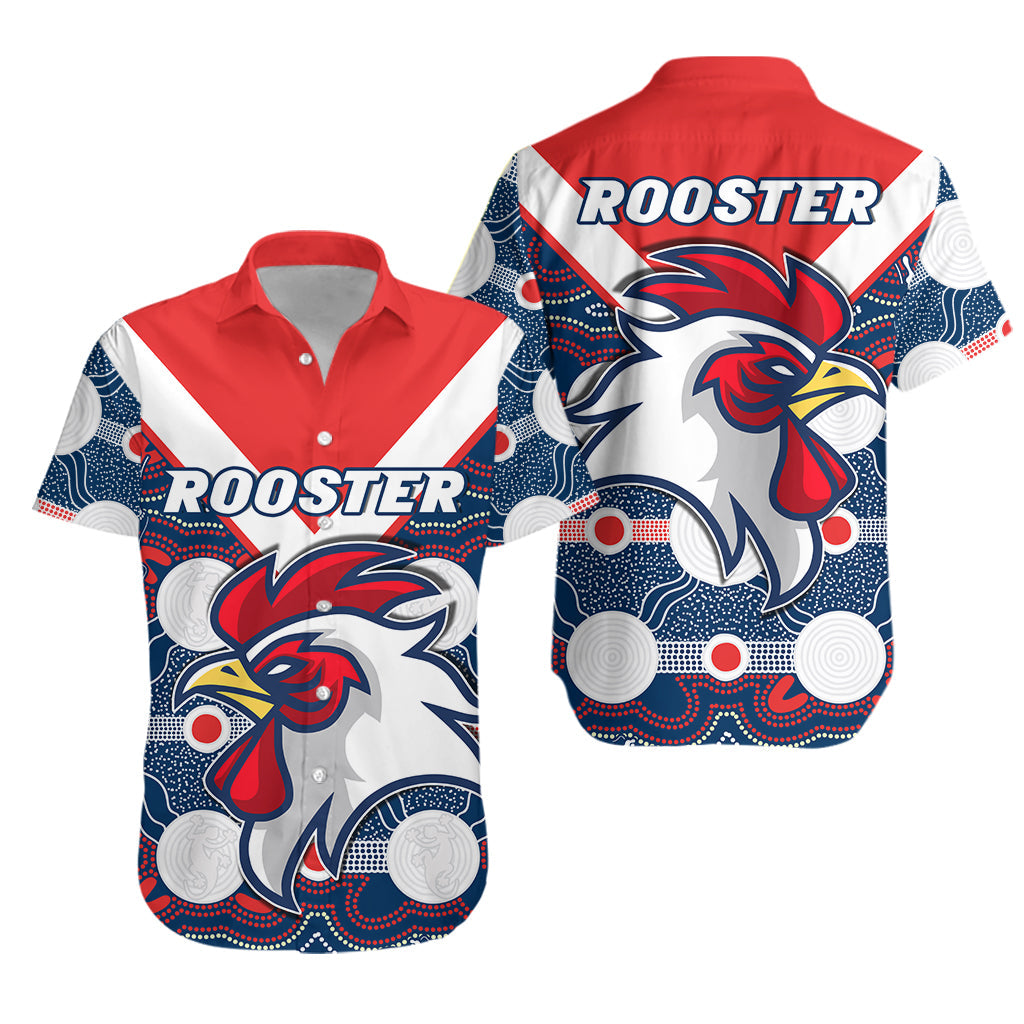Roosters Hawaiian Shirt Sydney Indigenous - Vibe Hoodie