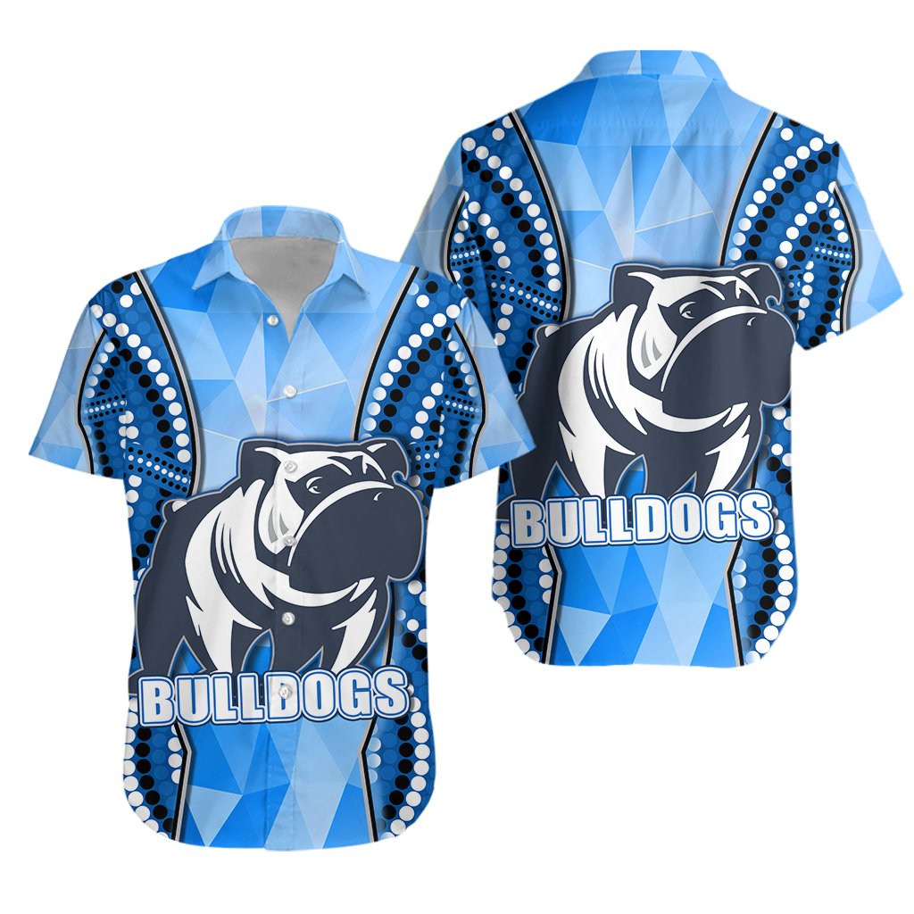 bulldogs-hawaiian-shirt-indigenous-snappy