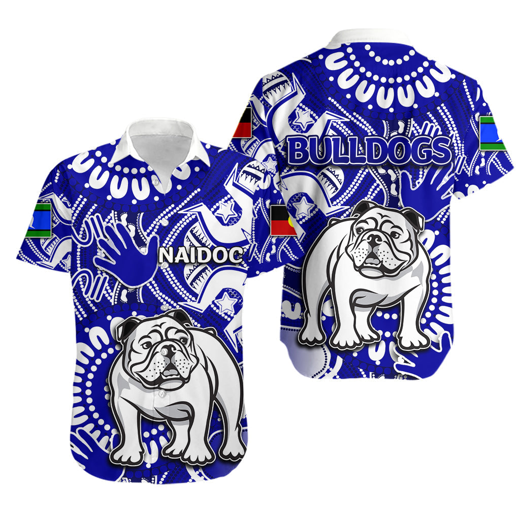 Naidoc Bulldogs Hawaiian Shirt Naidoc Patterns LT6 - Vibe Hoodie