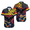 Adelaide Crows Hawaiian Shirt Indigenous LT6 - Vibe Hoodie