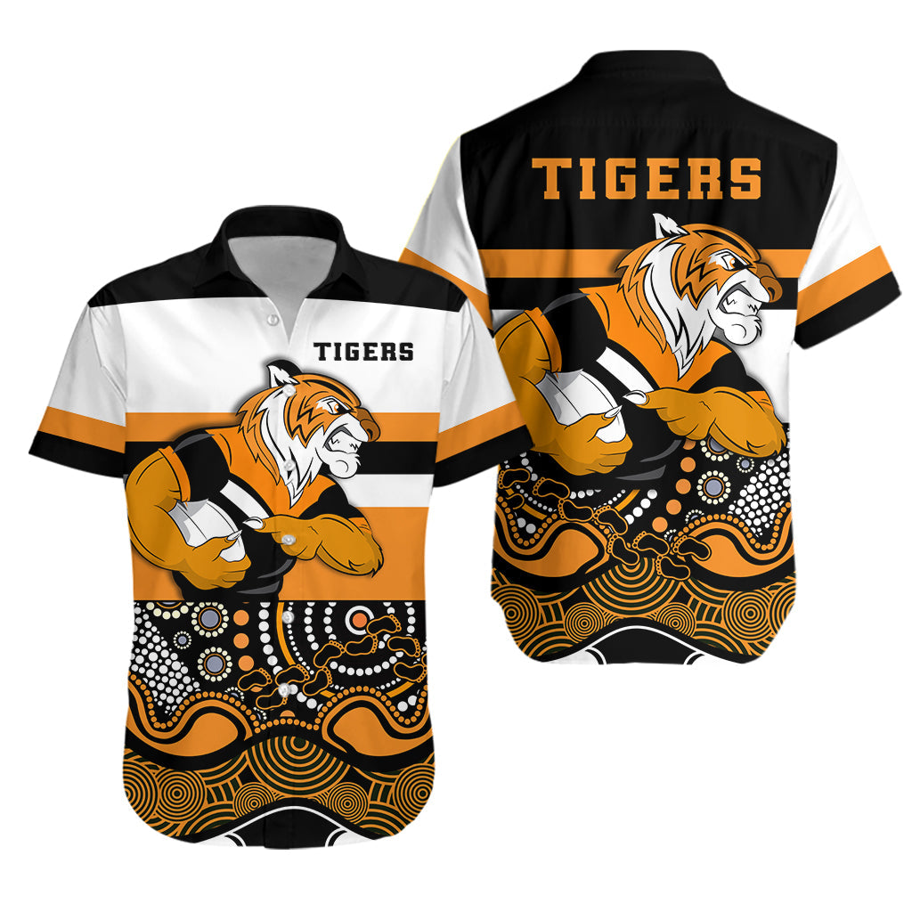 Tigers Indigenous Hawaiian Shirt Wests LT13 - Vibe Hoodie