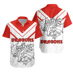 Dragons Indigenous Hawaiian Shirt Simple St. George Illawarra - Vibe Hoodie