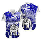 Bulldogs Hawaiian Shirt Indigenous LT6 - Vibe Hoodie