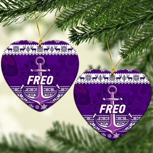 fremantle-dockers-christmas-ornament-simple-style-white