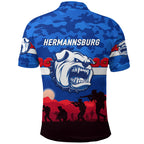hermannsburg-western-aranda-bulldogs-football-club-anzac-polo-shirt-simple-style