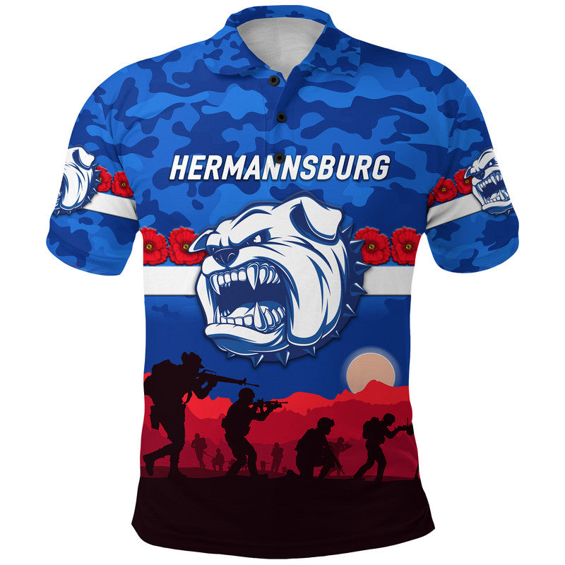 hermannsburg-western-aranda-bulldogs-football-club-anzac-polo-shirt-simple-style