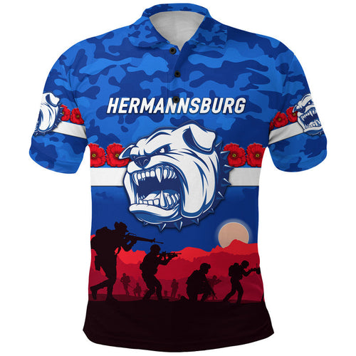 hermannsburg-western-aranda-bulldogs-football-club-anzac-polo-shirt-simple-style
