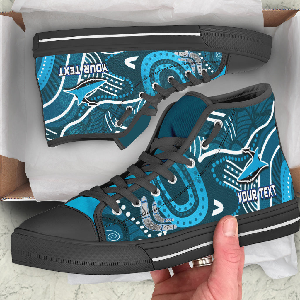 custom-personalised-sharks-rugby-high-top-shoes-aboriginal-boomerang-go-premiers-cronulla-sutherland
