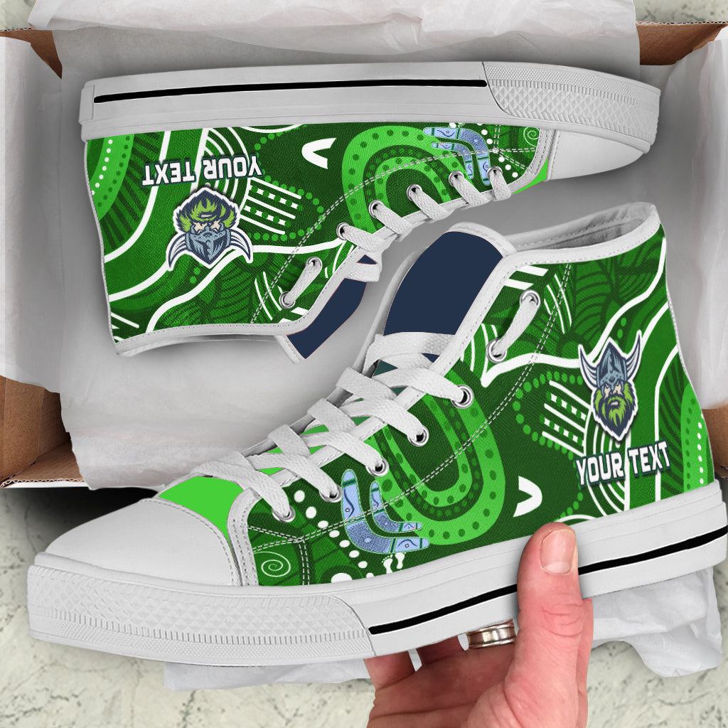 custom-personalised-raiders-rugby-high-top-shoes-aboriginal-boomerang-go-premiers-canberra