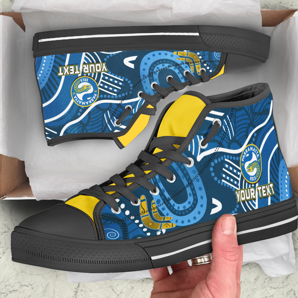 custom-personalised-eels-rugby-high-top-shoes-aboriginal-boomerang-go-premiers-parramatta
