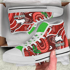 custom-personalised-rabbitohs-rugby-high-top-shoes-aboriginal-boomerang-go-premiers-south-sydney