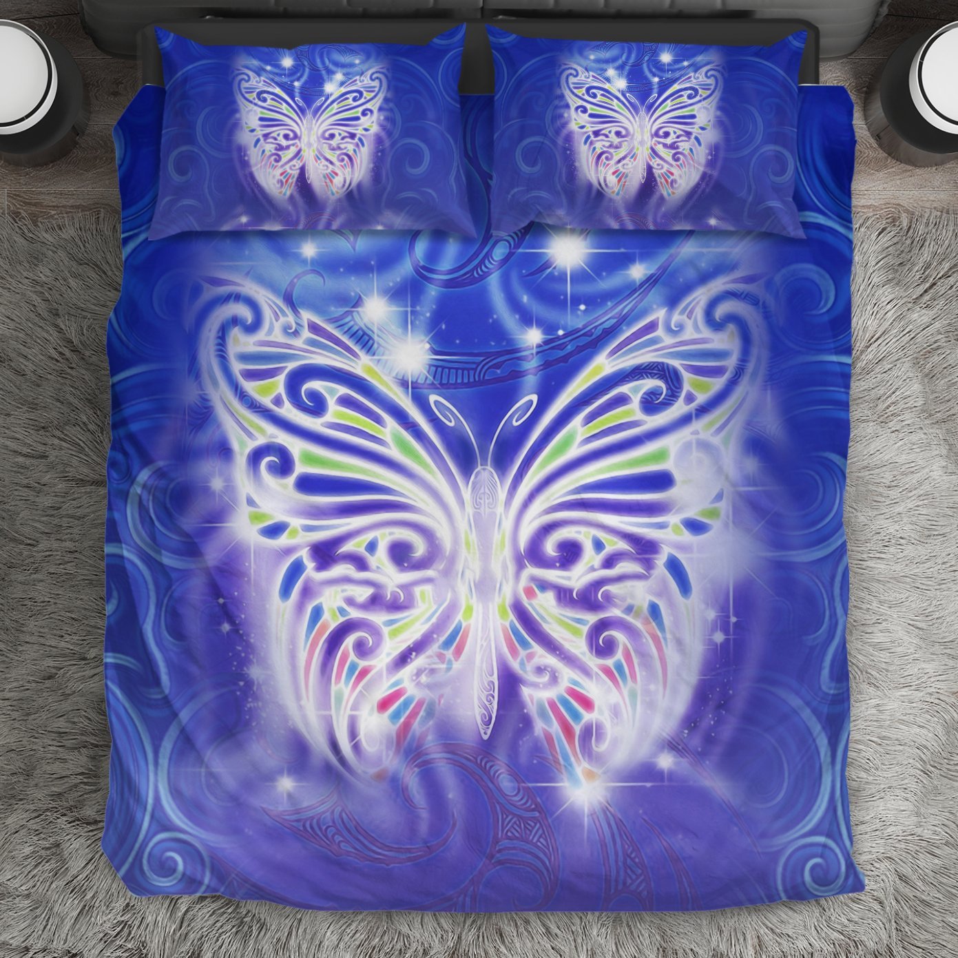hineraukatauri-goddess-of-music-new-zealand-bedding-set