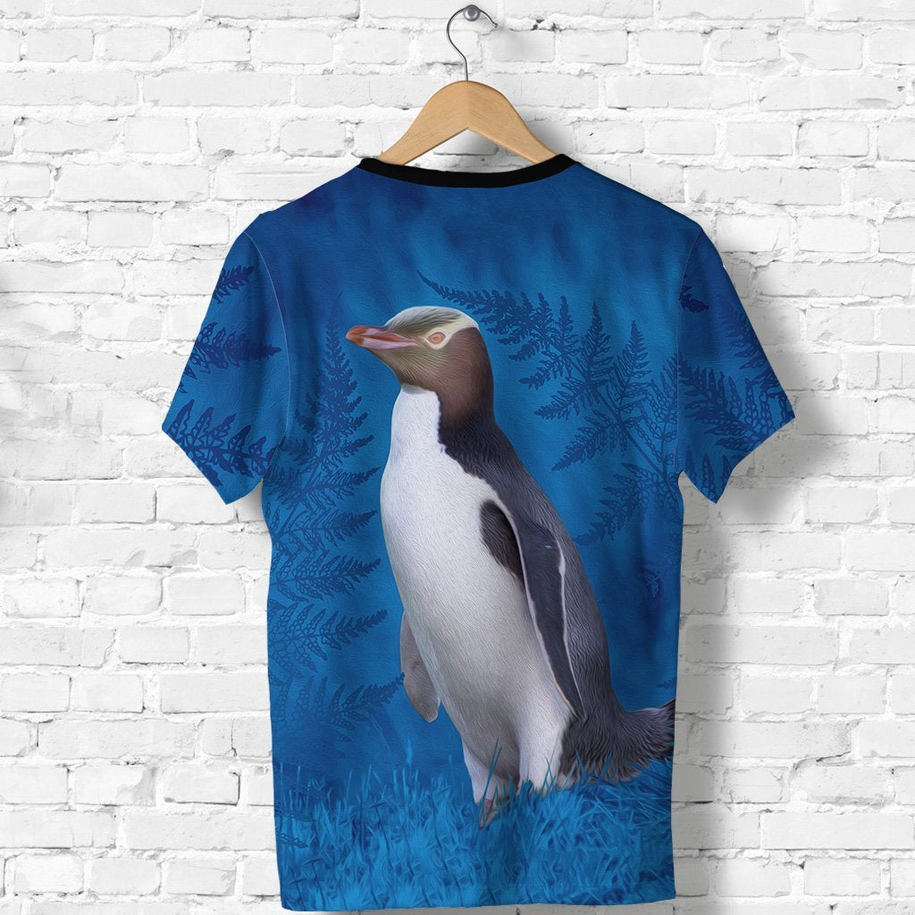 new-zealand-bird-shirt-hoiho-yellow-eyed-penguin-t-shirt