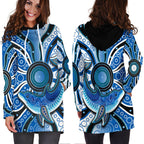 aboriginal-dolphins-hoodie-dress-blue-sea