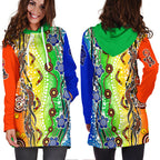 naidoc-aboriginal-lizard-and-turtle-hoodie-dress