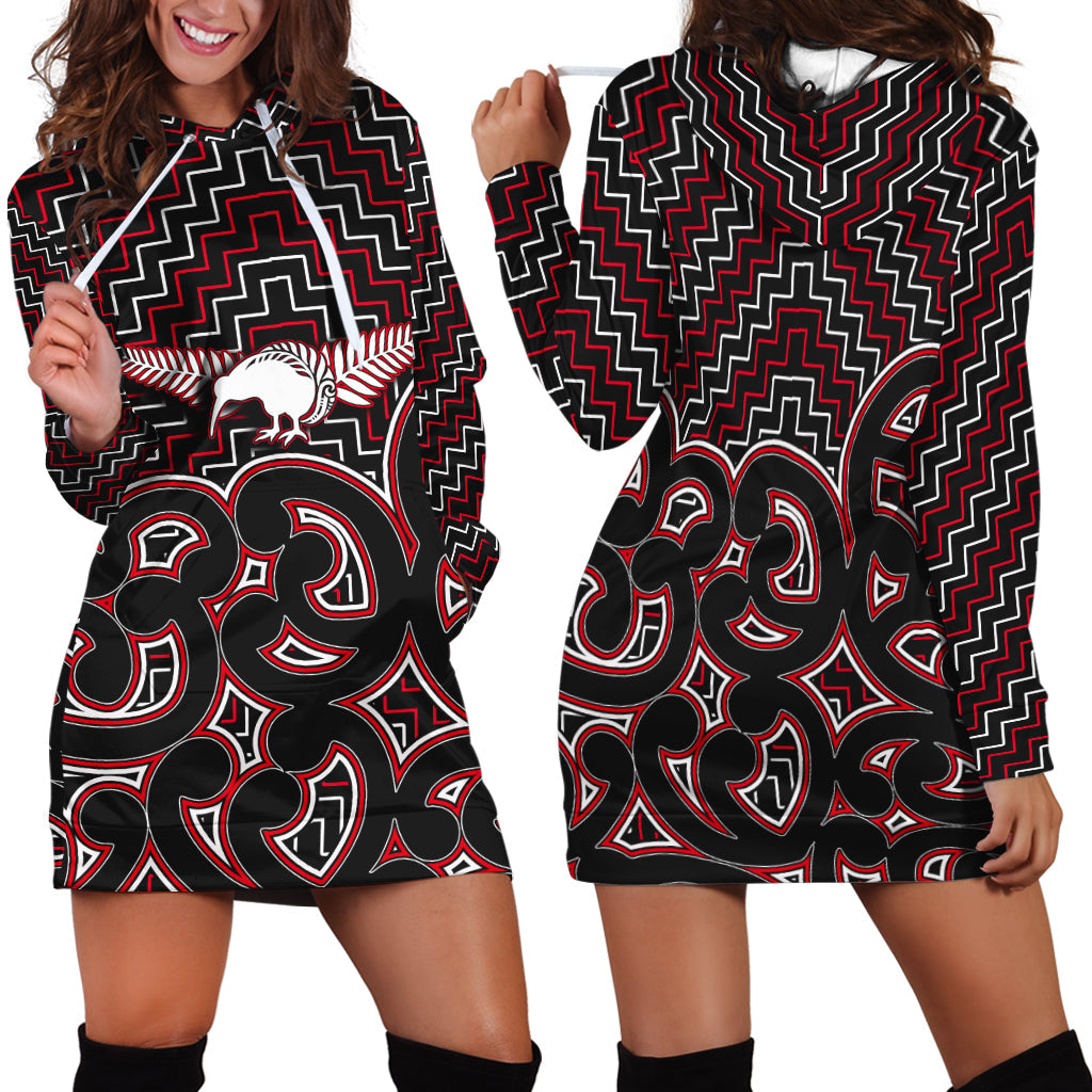 new-zealand-hoodie-dress-maori-graphic-tee-patterns-red