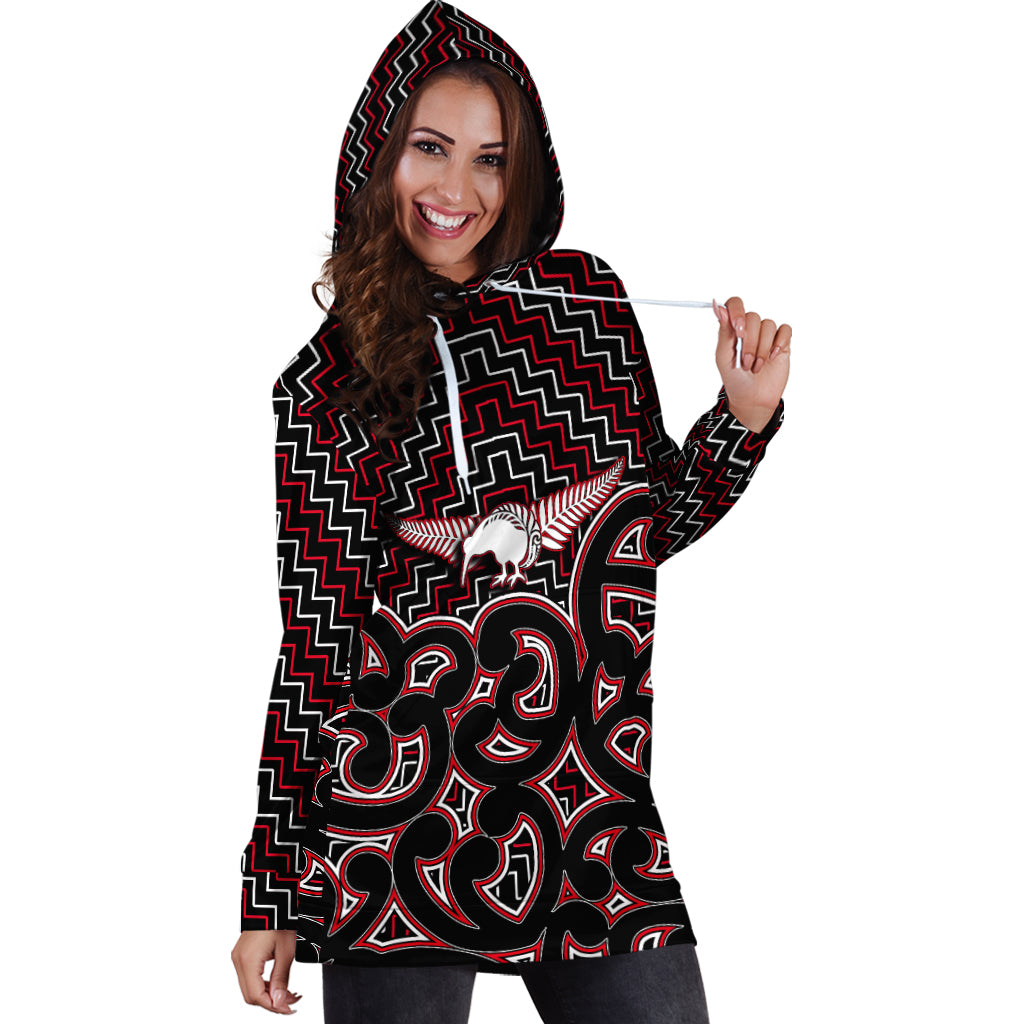 new-zealand-hoodie-dress-maori-graphic-tee-patterns-red
