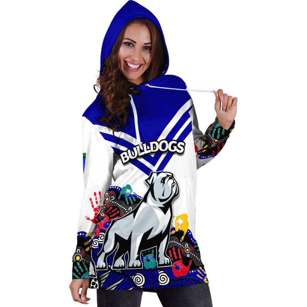 custom-personalised-naidoc-bulldogs-hoodie-dress-aboriginal-hand