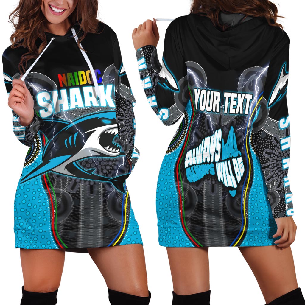 cronulla-sutherland-sharks-womens-hoodie-dress-naidoc-week-special-style
