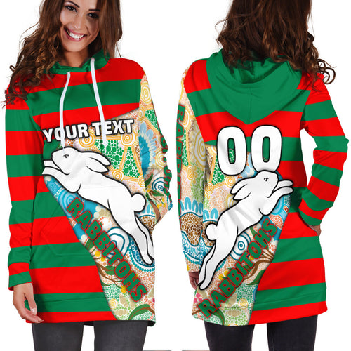 custom-personalised-rabbitohs-womens-hoodie-dress-aboriginal-sport-style