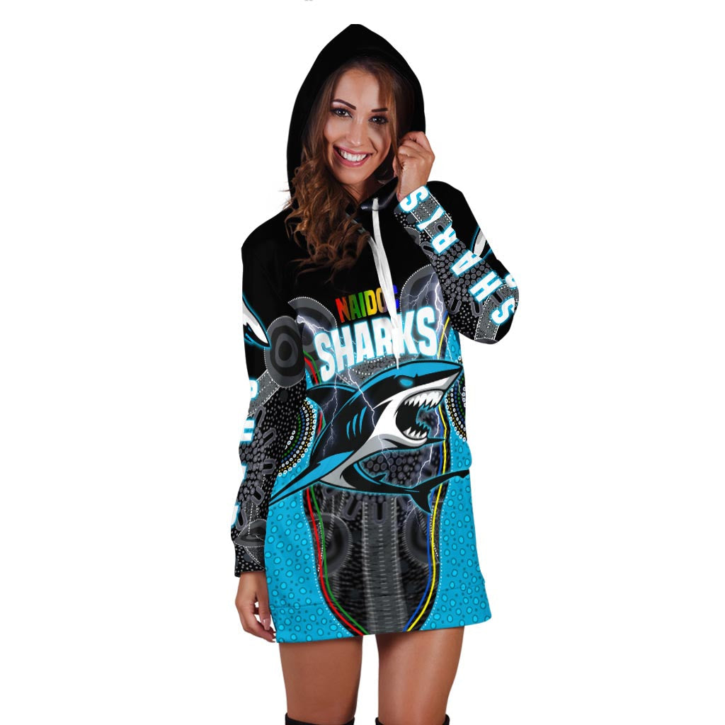 cronulla-sutherland-sharks-womens-hoodie-dress-naidoc-week-special-style