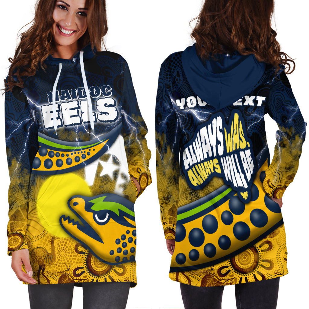 eels-rugby-naidoc-week-women-hoodie-dress-aboriginal-power-style