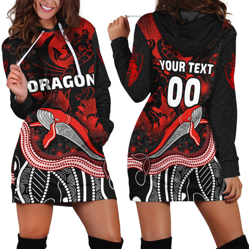 custom-personalised-dragons-womens-hoodie-dress-st-george-special-style