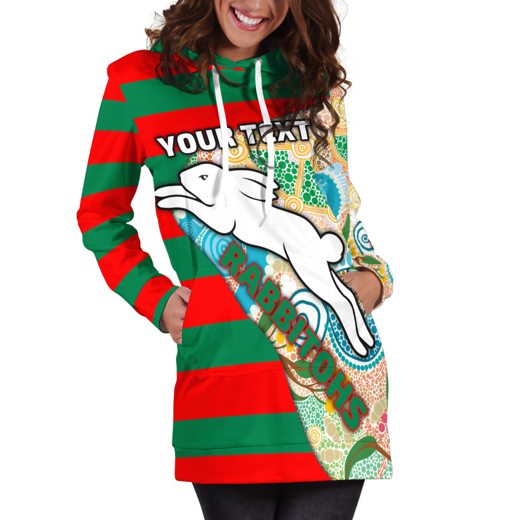 custom-personalised-rabbitohs-womens-hoodie-dress-aboriginal-sport-style