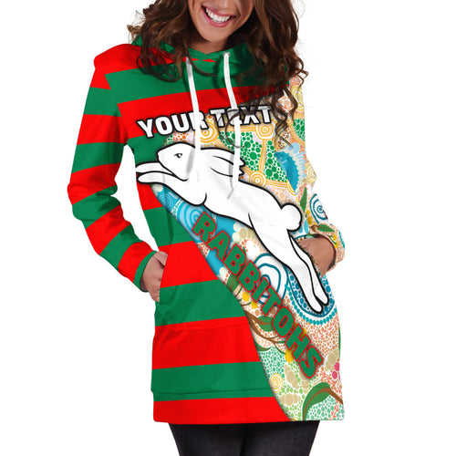 custom-personalised-rabbitohs-womens-hoodie-dress-aboriginal-sport-style